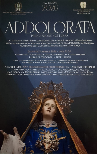 Processione notturna dell'Addolorata
