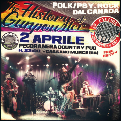 THE HISTORY OF GUNPOWDER in concerto