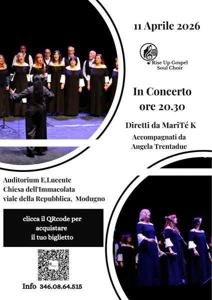 Il Rise Up Gospel and Soul Choir in concerto