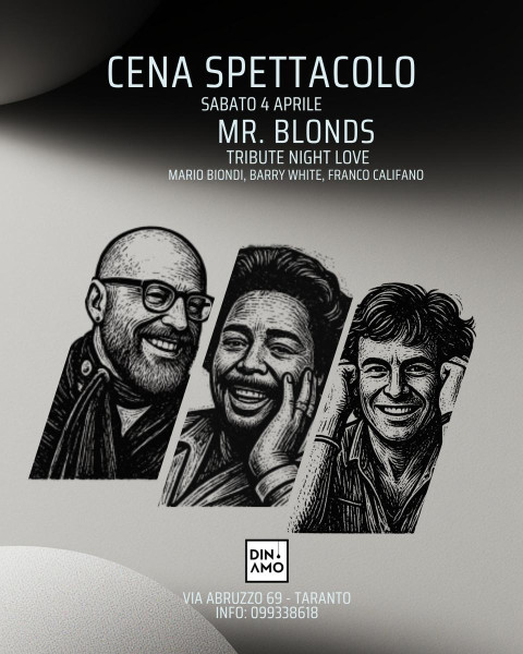 Mr. Blonds - Tribute Night Love on Saturday