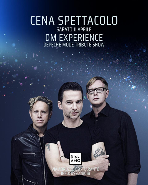 DM Experience - Depeche Mode Tribute Show on Saturday Live
