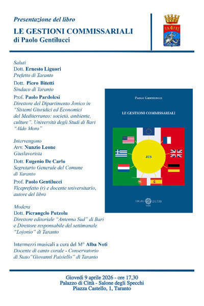 "Le gestioni commissariali" di Paolo Gentilucci