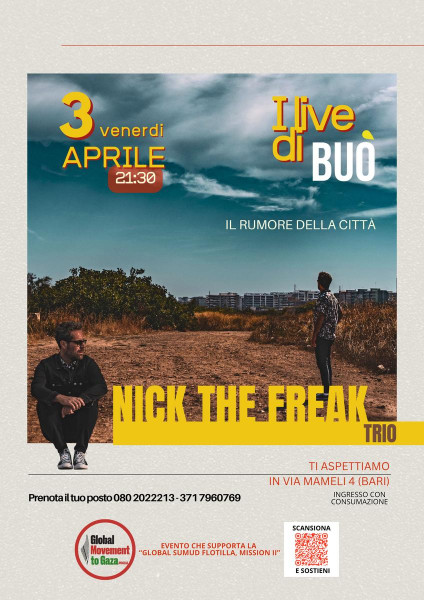 I live di BUò: Nick the Freak TRIO