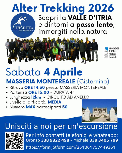 Scopri la VALLE D'ITRIA e dintorni a passo lento, immergiti nella natura