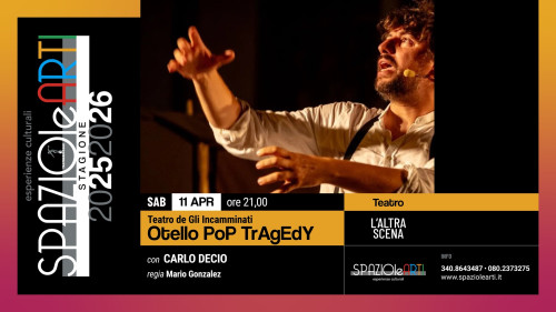 OTELLO POP TRAGEDY con Carlo Decio