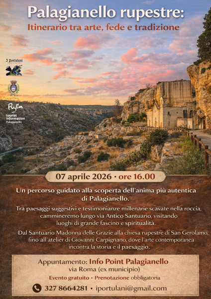 Palagianello rupestre: itinerario tra arte, fede e tradizione