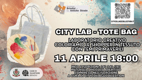 Workshop di Pittura su Tote Bag con Genny Giammarruco