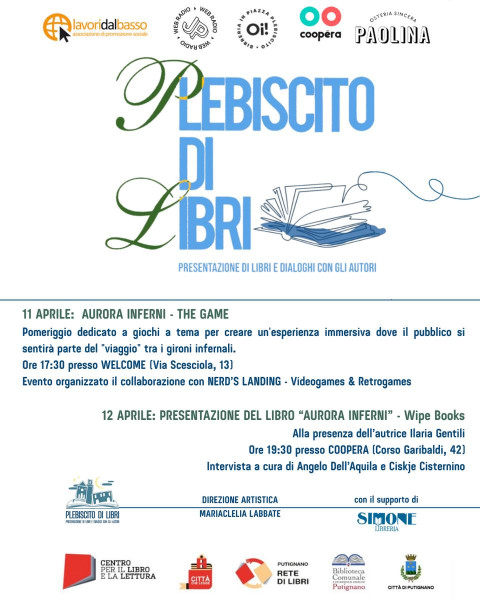 Ilaria Gentili ospite di "Plebiscito di Libri"