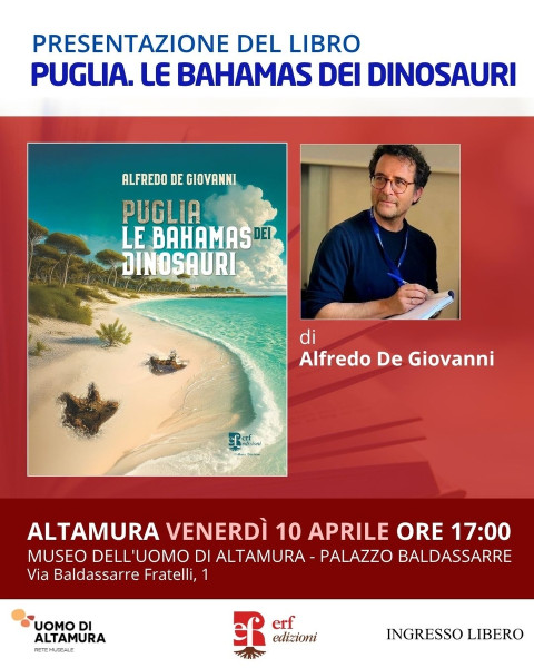 Presentazione Libro Puglia. Le Bahamas dei dinosauri