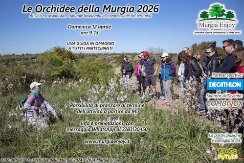 Le orchidee della Murgia 2026