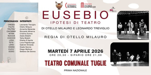 Eusebio, il teatro che sfida il tempo, le generazioni e il potere: un atto unico che mette in scena l’Italia di oggi.