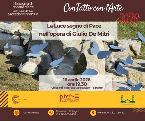 La Luce segno di pace nell'opera di Giulio De Mitri