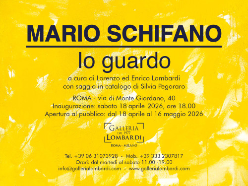Mario Schifano | Io guardo