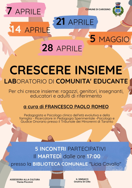 Crescere Insieme - Lab. Comunità Educante