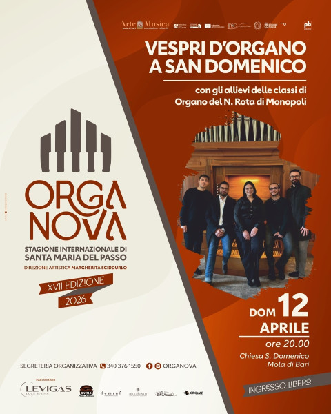 Vespri d'organo a San Domenico