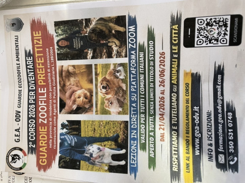 Corso guardie eco zoofile