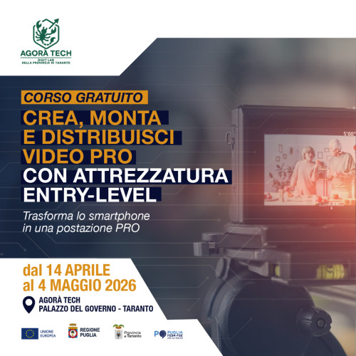 Crea, monta e distribuisci video PRO con attrezzatura entry-level