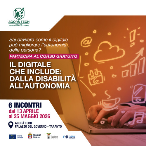 Il Digitale che include: dalla disabilità all’autonomia