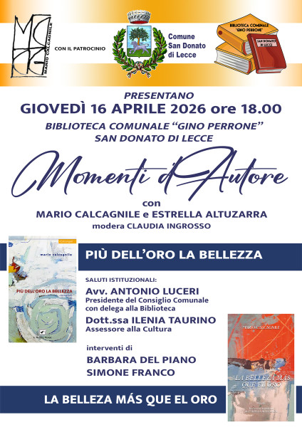 Momenti d'Autore con Mario Calcagnile