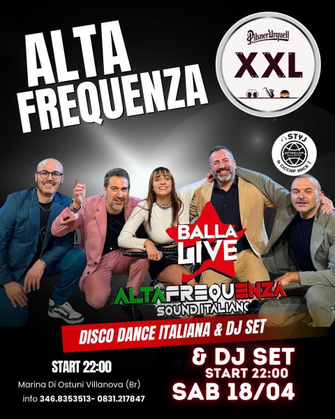 Alta Frequenza Live - Disco dance italiana & DJ set