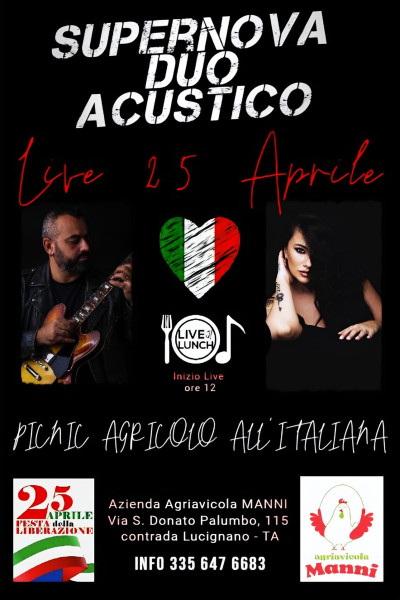 SuperNova Duo Acustico Live Azienda Agriavicola MANNI