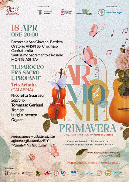 Il Barocco fra Sacro e Profano AE di Primavera