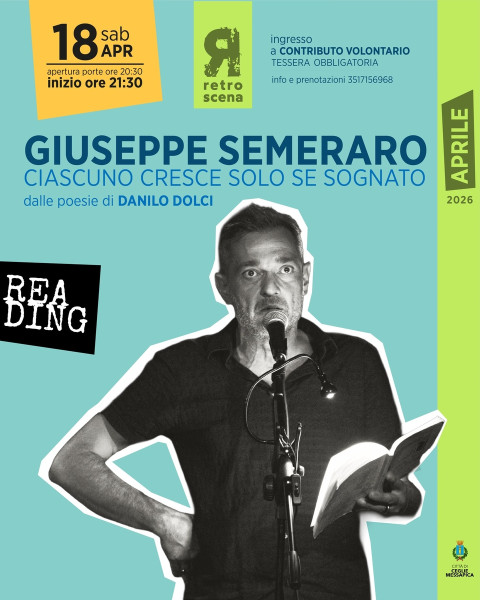 Ciascuno cresce solo | Reading di Giuseppe Semeraro