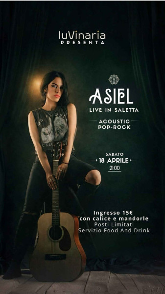 Live in saletta con Asiel