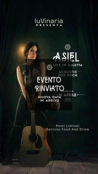 Live in saletta con Asiel