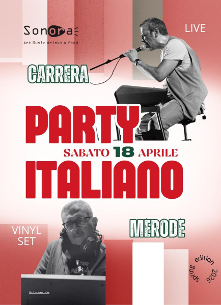 Party Italiano: Carrera live / Merode Vinyl Set