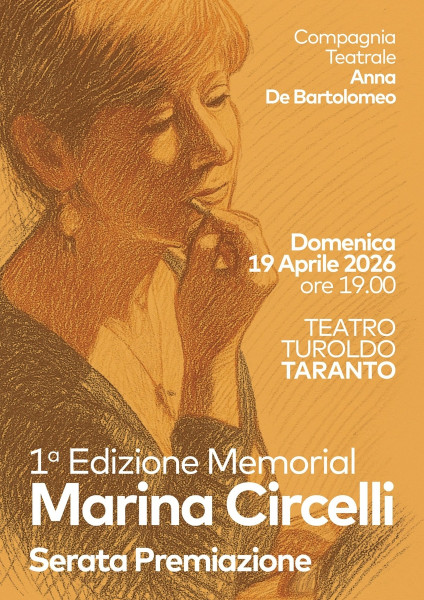 Serata di Premiazione - Memorial "Marina Circelli"
