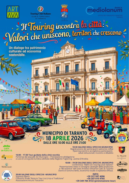 Il Touring incontra la città: un dialogo tra patrimonio culturale ed economia sostenibile