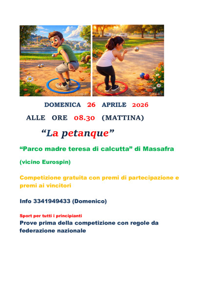 Gara Dimostrativa di Petanque