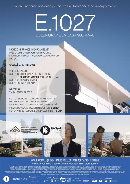 Quando architettura, desiderio e passioni si incontrano. Arriva a Lecce il film "Eileen Gray e la casa sul mare"