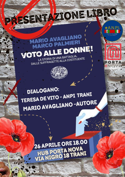 Presentazione del libro : Voto alle donne di Mario Avagliano e Marco Palmie