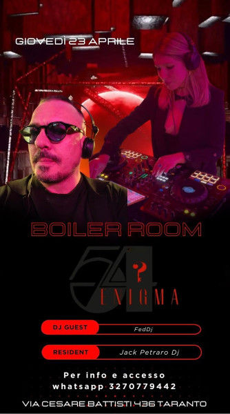 Boiler Room 54