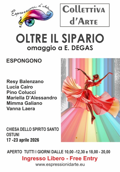 Collettiva d’arte in omaggio a Edgar Degas