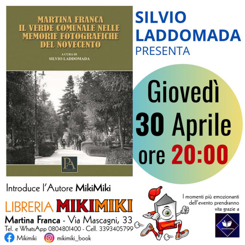 PRESENTAZIONE libro Fotografico su Verde Pubblico a Martina Franca
