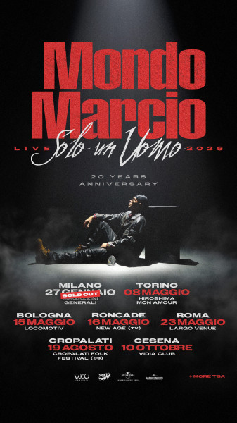Mondo Marcio - Solo Un Uomo Live - XX Anniversary