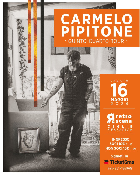 Carmelo Pipitone | Quinto Quarto Tour