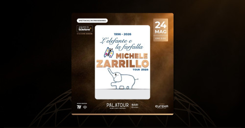 Michele Zarrillo tour 2026 | L'elefante e la farfalla