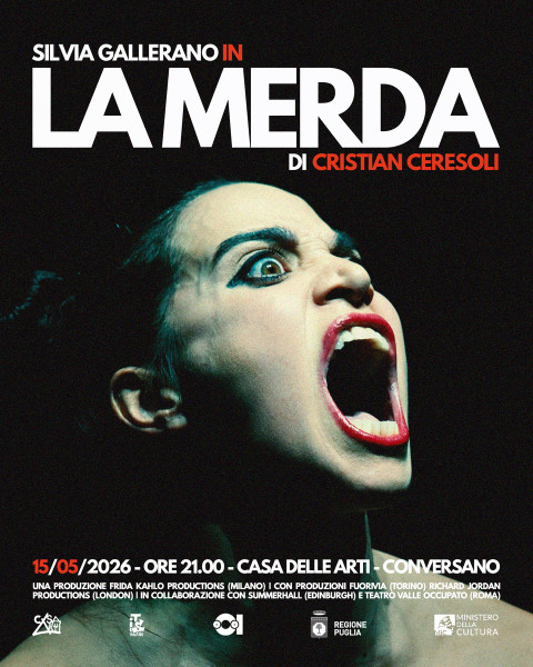 SILVIA GALLERANO in LA MERDA di Cristian Ceresoli