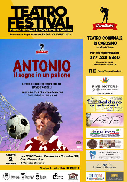 ANTONIO Il sogno in un pallone