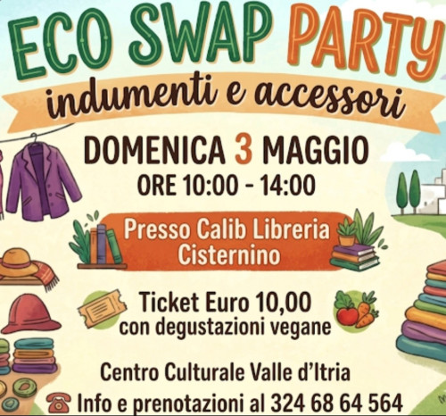 Eco Swap Party. Scambio sostenibile.