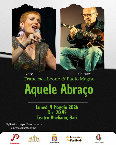 AQUELE ABRAÇO  FRANCESCA LEONE E PAOLO MAGNO