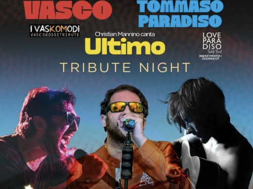 Vasco, Ultimo e Tommaso Paradiso tribute @Arte Pizza e Talenti Bari
