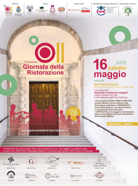 GIORNATA DELLA  RISTORAZIONE  2026