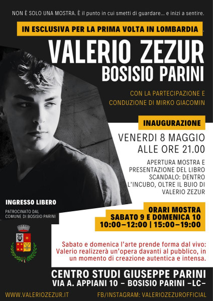 Dentro l’incubo, oltre il buio: a Bosisio Parini mostra evento con Valerio Zezur