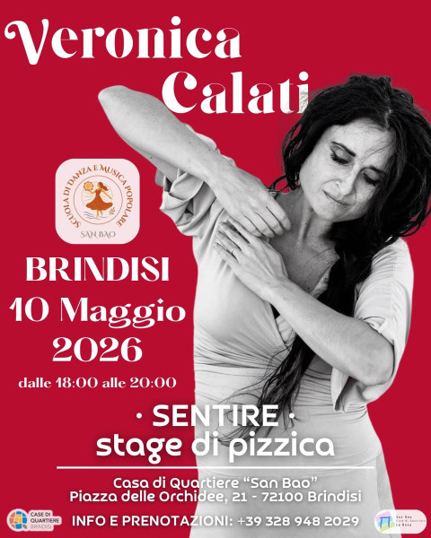 SENTIRE - Stage di pizzica con Veronica Calati