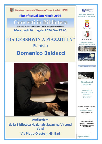 Da Gershwin a Piazzolla - Domenico Balducci
